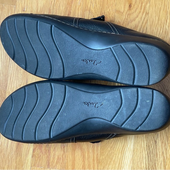 Clarks Loafers Black Size 11 - Picture 8 of 11